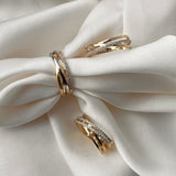 Scrouples - 8 kt. guld ring med cubic zirkon - Model: 714644