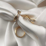Scrouples - 8 kt. guld ring med cubic zirkon - Model: 714644