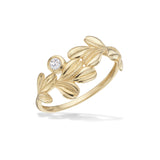 Scrouples - 8 kt guldring med syntetiske zirkoner - Model: 715563