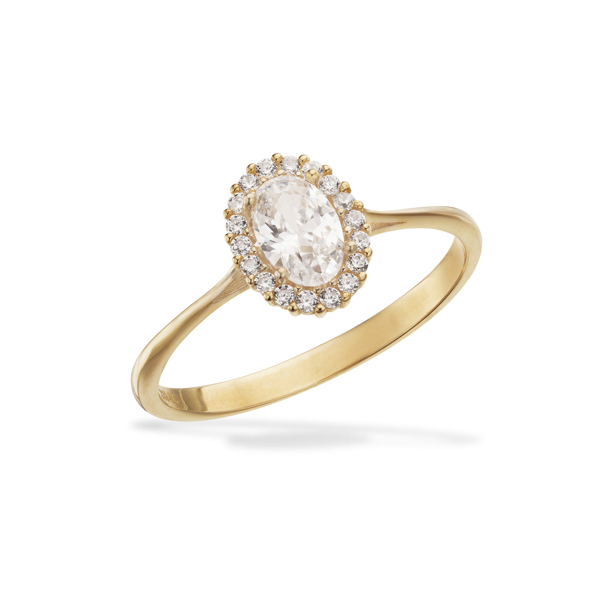 Scrouples - Ring roset cubic zir. 8 kt. - Model: 715853