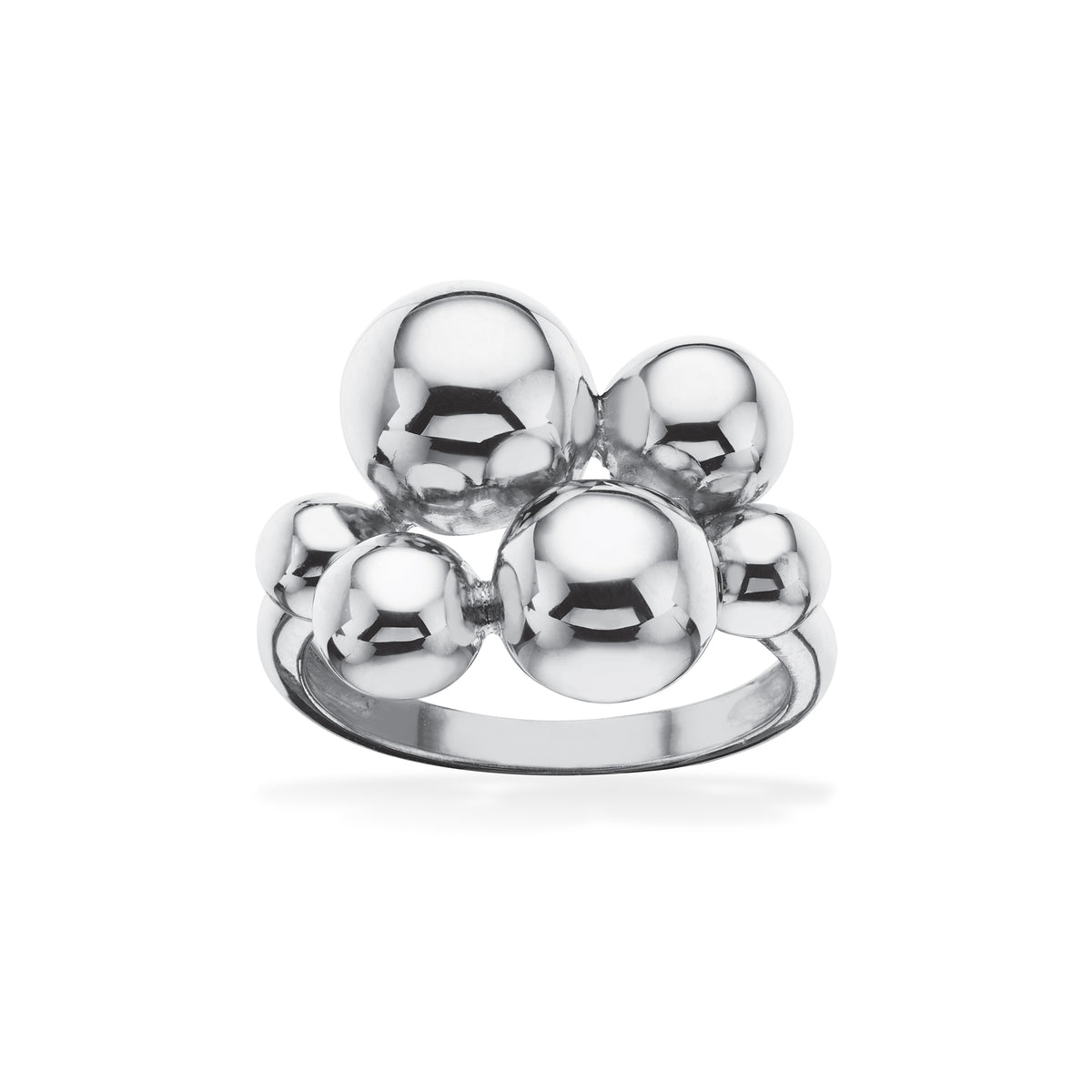 Scrouples - Ring kugler sølv rh. - Model: 723312