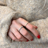 Scrouples - Soho ring, sølv med syntetiske zirkoner - Model: 725332