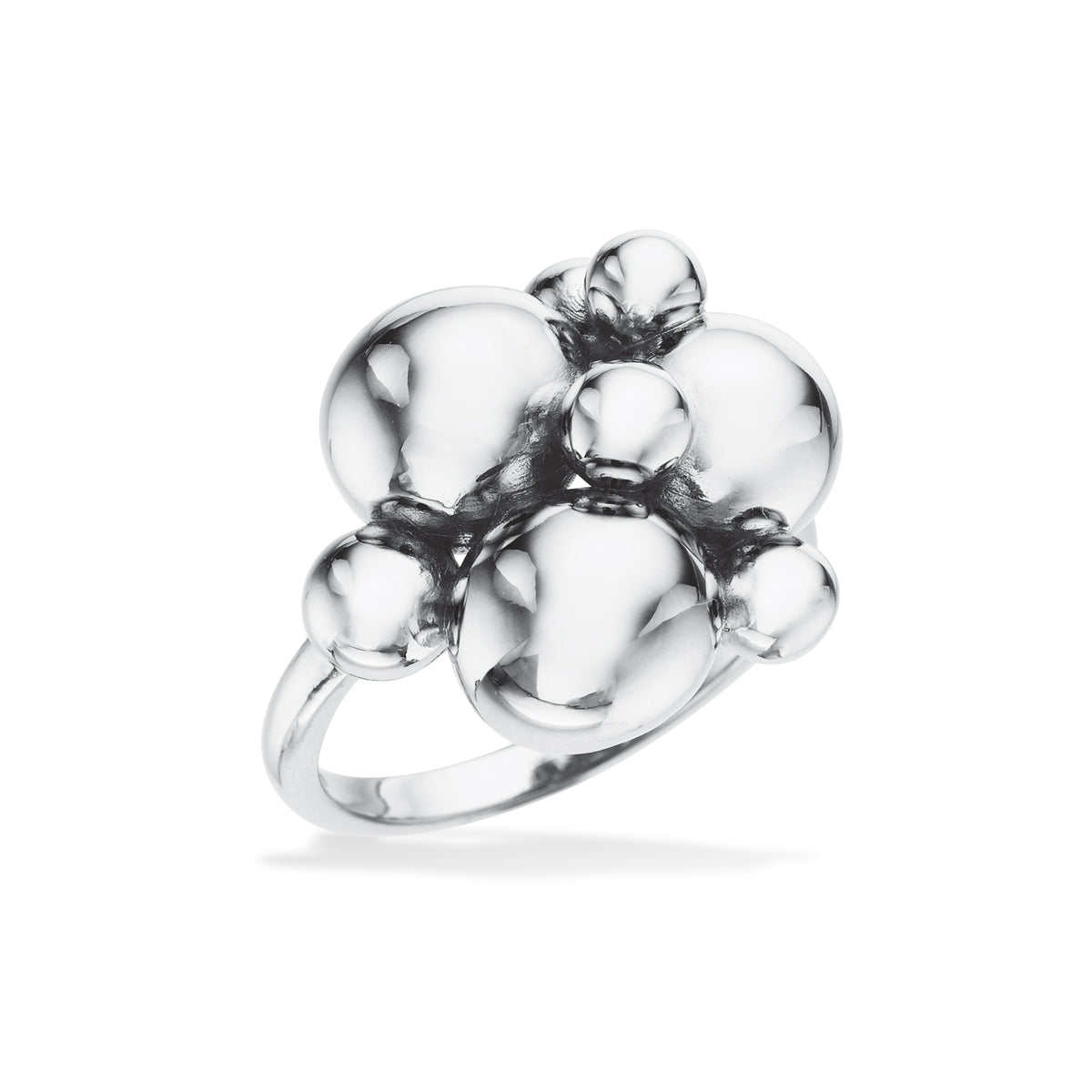 Scrouples - Sølv ring med kugler - Model: 726382