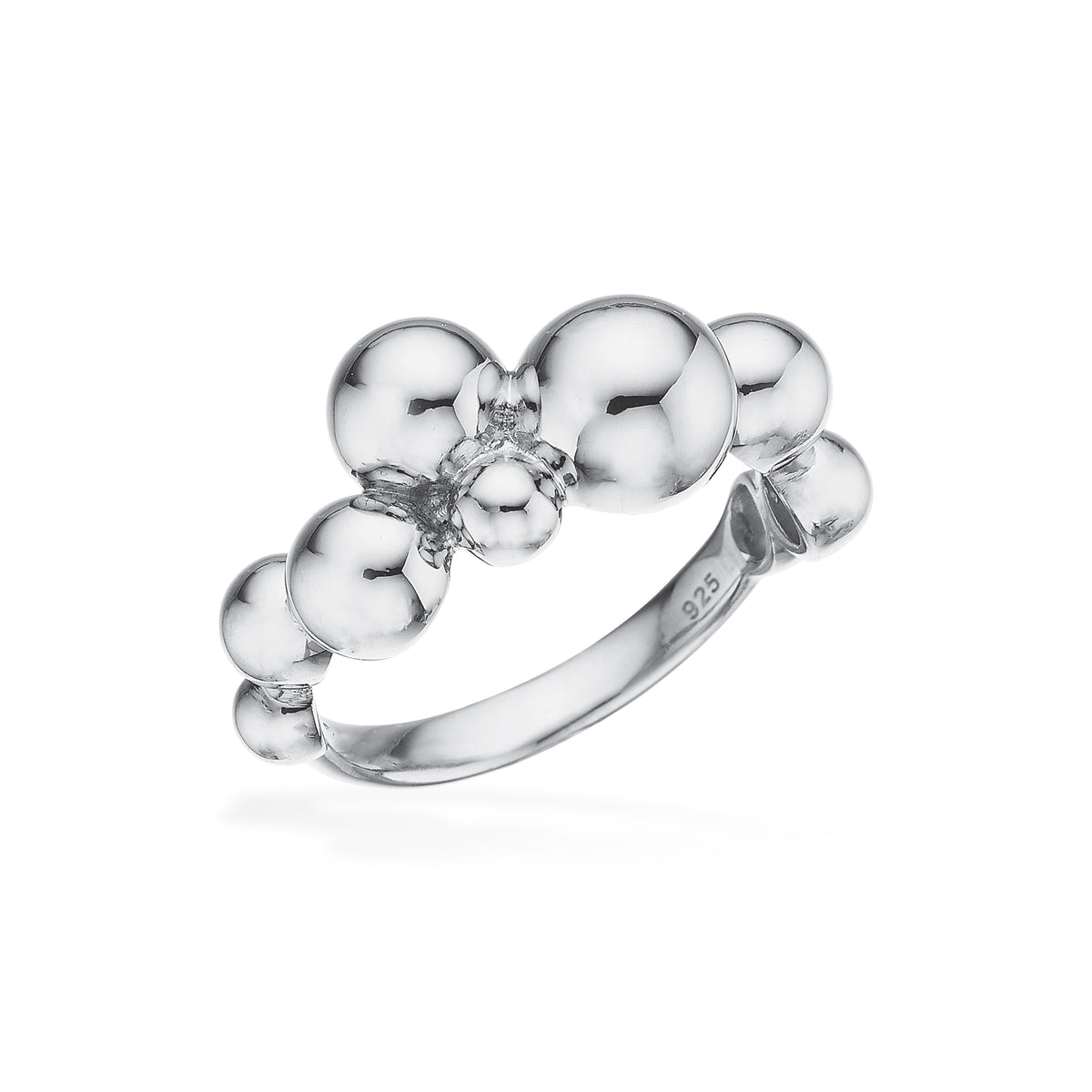 Scrouples - Sølv ring kugler - Model: 727212