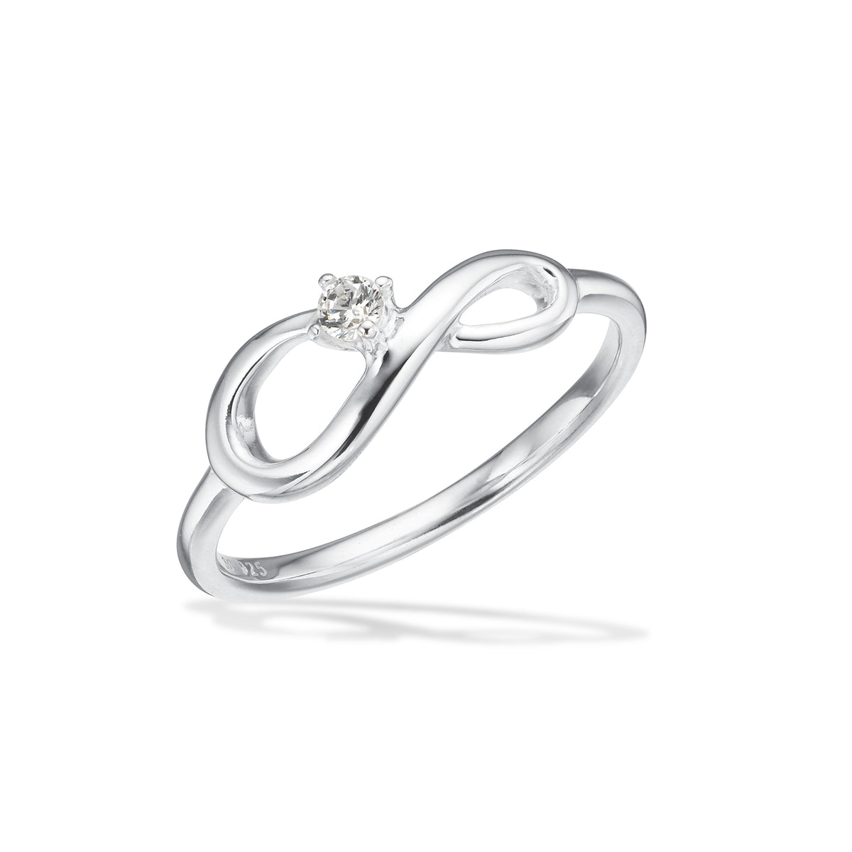 Scrouples - Ring, sølv med syntetiske zirkoner - Model: 730642