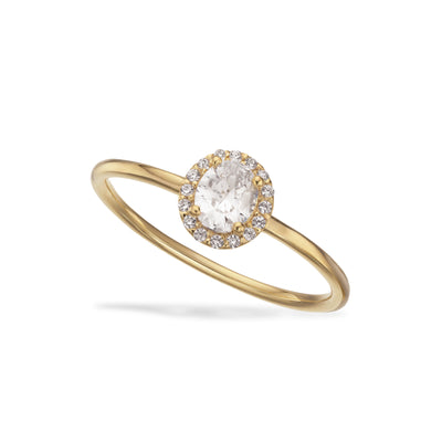 Scrouples - SoHo ring roset cubic zir. sølv fg. - Model: 731142