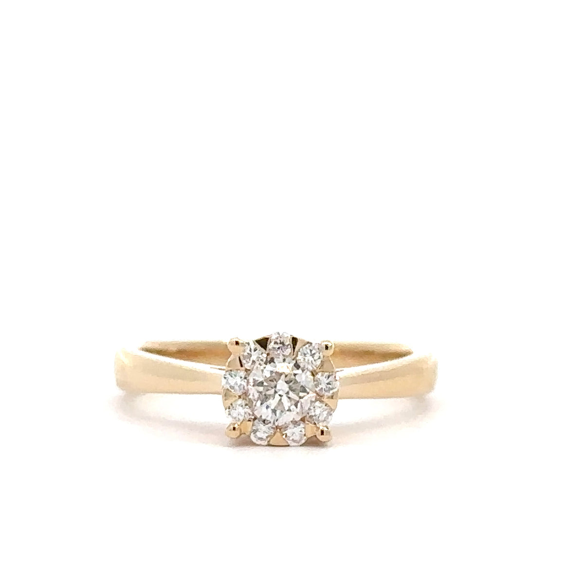 Amore - 14 kt. Guld diamant ring med 0,44ct W/SI - Model: 40-22539