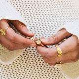 Christina Jewelry - Antique, ring, forgyldt sølv - Model: 800-6.3.B