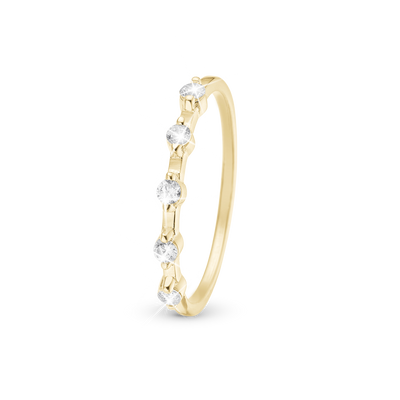 Christina Simple Life Style ring i forgyldt sølv – model 800-1.17.B