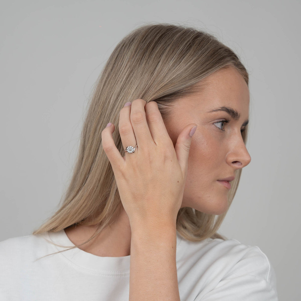 Christina Marguerit Power ring i sølv – model 800-2.22.A – billede 5