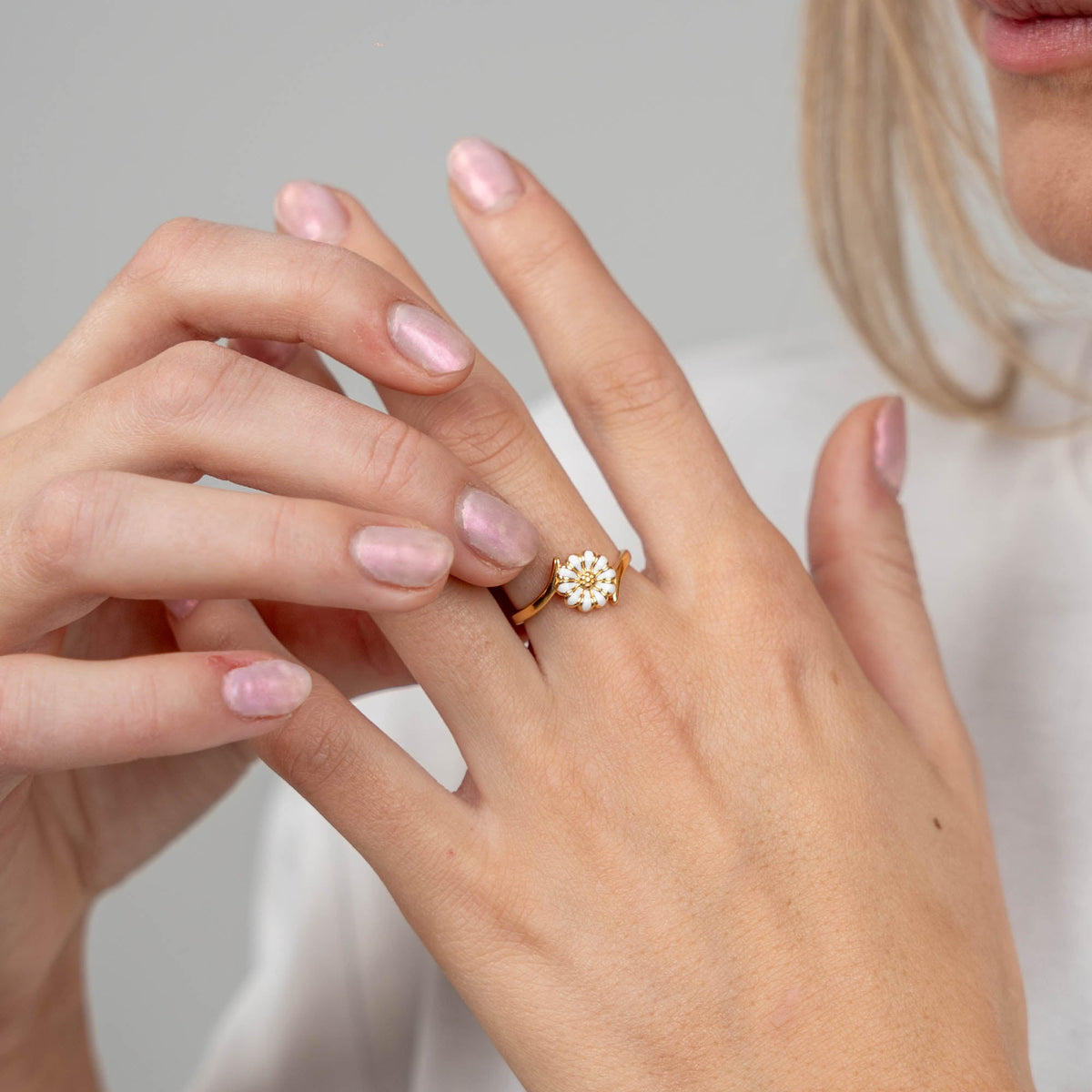 Christina Marguerit Power ring i forgyldt sølv – model 800-2.22.B – billede 4