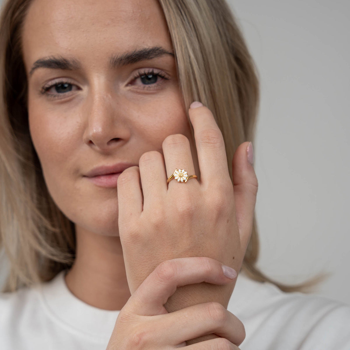 Christina Marguerit Power ring i forgyldt sølv – model 800-2.22.B – billede 5