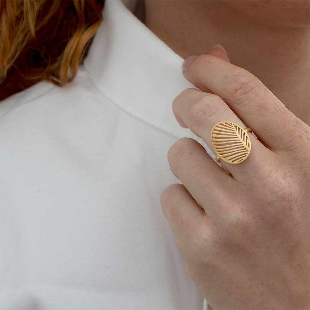 Christina My Special Palm ring i forgyldt sølv – model 800-2.23.B – billede 2