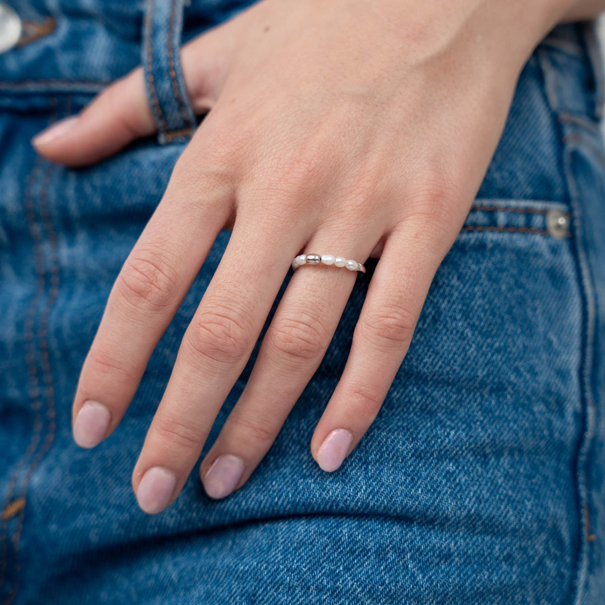 Christina Magical Pearls ring i sølv – model 800-2.27.A – billede 5