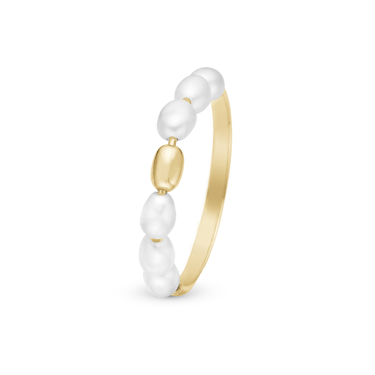 Christina Magical Pearls ring i forgyldt sølv – model 800-2.27.B
