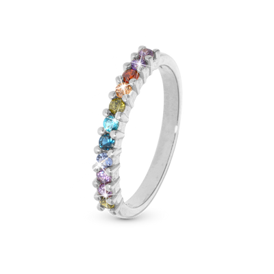 Christina Rainbow ring i sølv – model 800-2.28.A