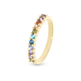 Christina Jewelry - Rainbow, ring, forgyldt sølv - Model: 800-2.28.B