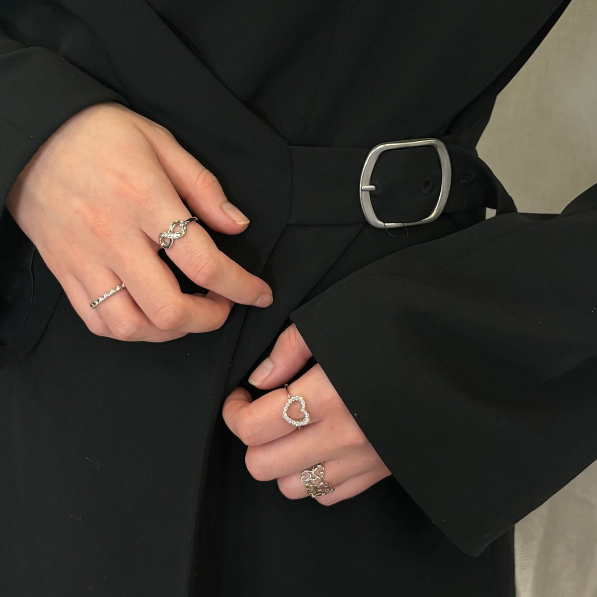 Christina Sparkly Heart ring i sølv – model 800-3.21.A – billede 6