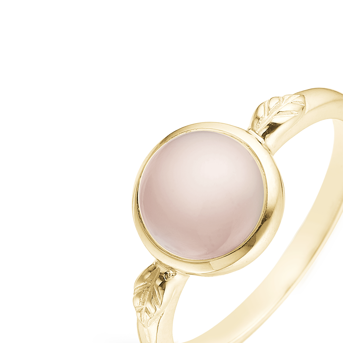 Christina Pink Chalcedony ring i forgyldt sølv – model 800-3.25.B – billede 13