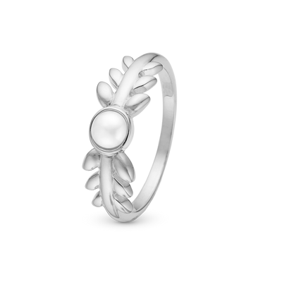 Christina Pearl & Nature ring i sølv – model 800-3.28.A