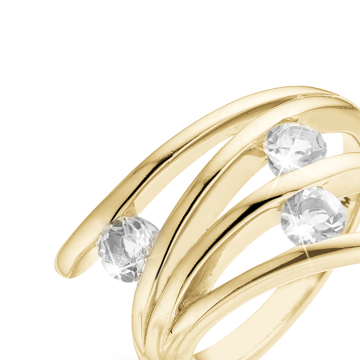 Christina Balance Love ring i forgyldt sølv – model 800-4.1.B – billede 4