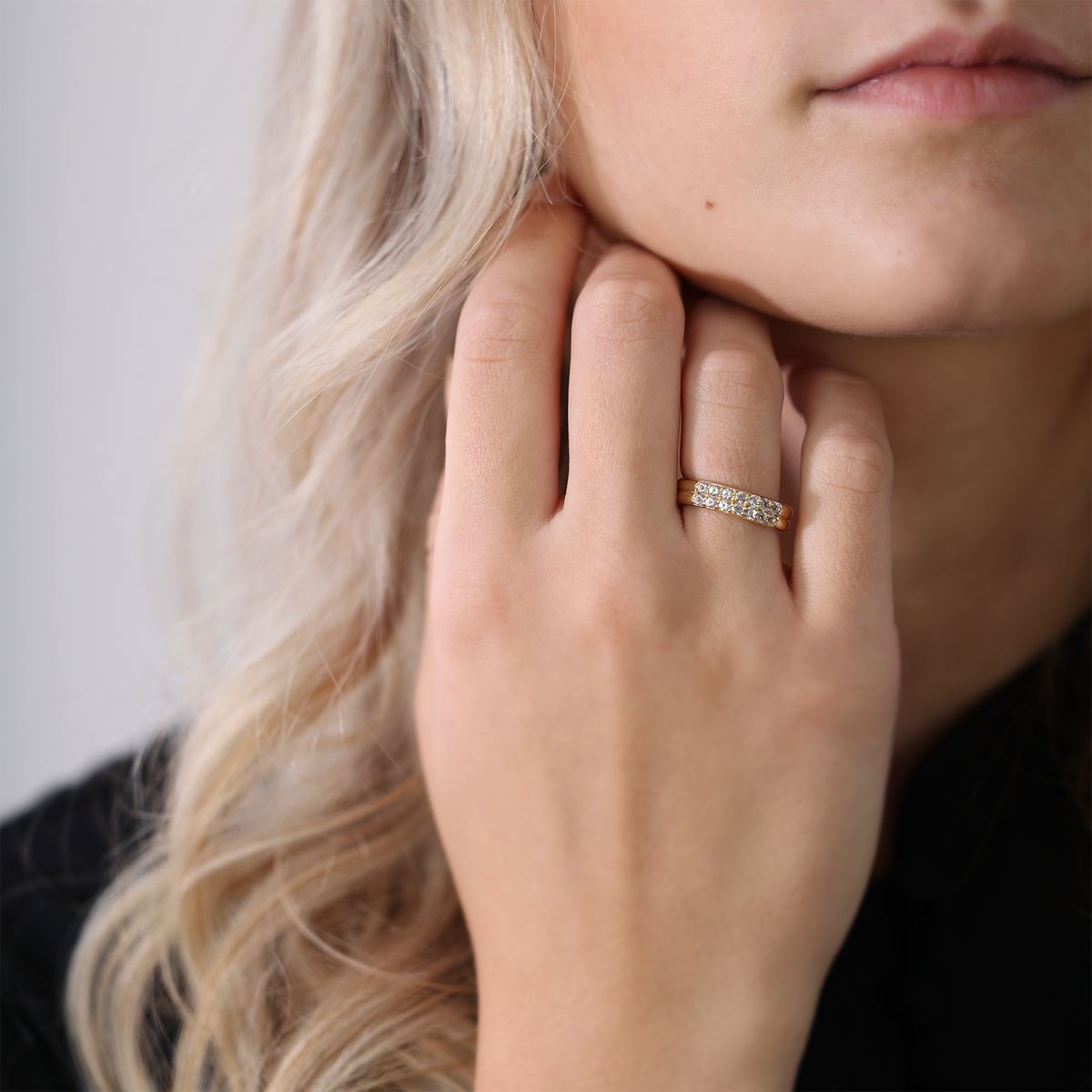 Christina Eternity Sparkle ring i forgyldt sølv – model 800-4.2.B – billede 3