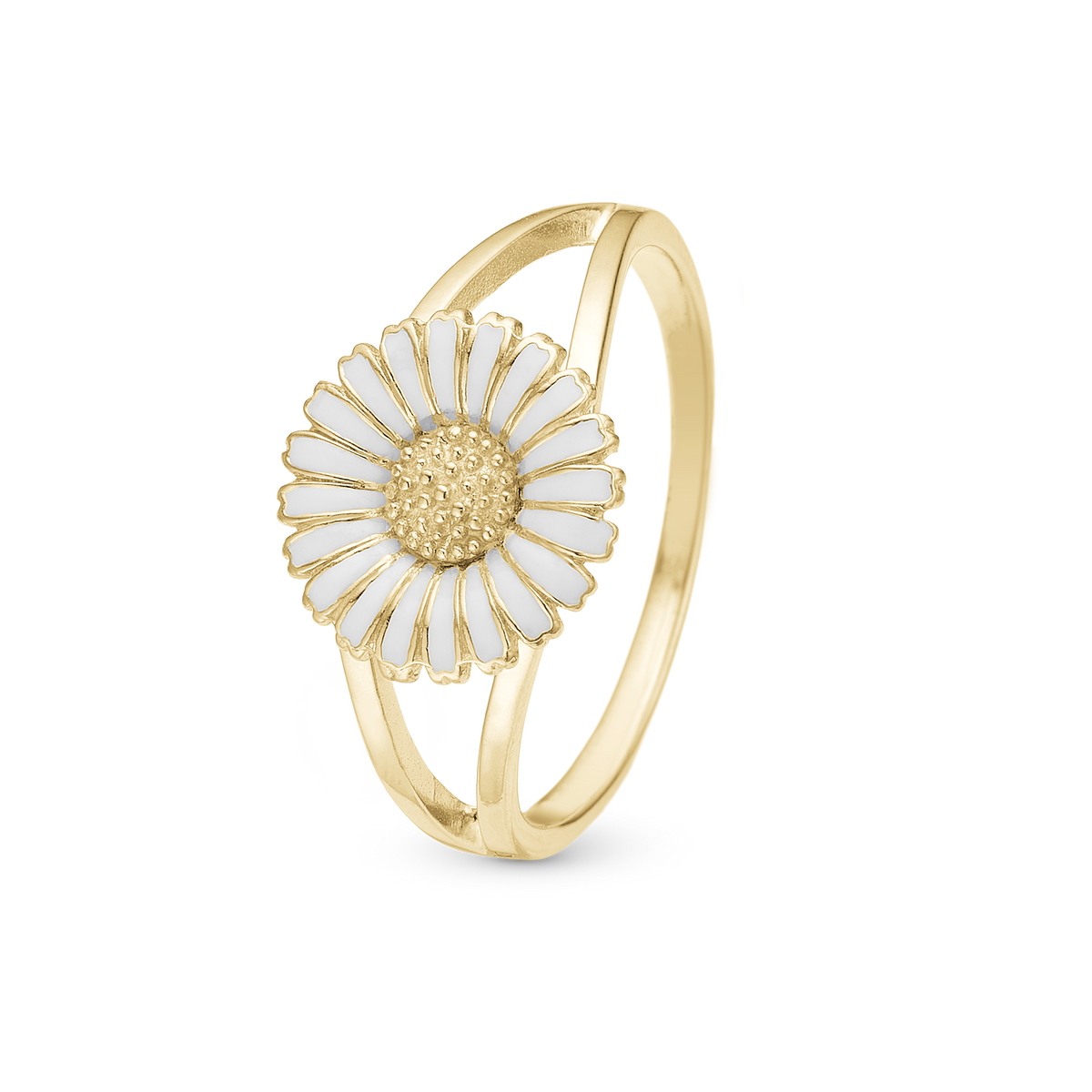 Christina Marguerit ring i forgyldt sølv – model 800-5.6.B