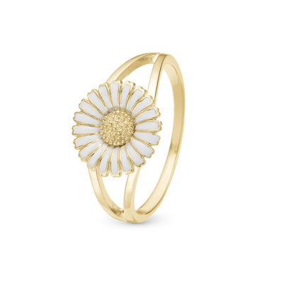 Christina Marguerit ring i forgyldt sølv – model 800-5.6.B