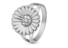Christina Jewelry - Marguerite CZ, ring sølv med zirkoner, Ø15mm - Model: 800-6.2.A