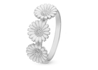 Christina Jewelry - Triple Marguerite, ring sølv - Model: 800-7.2.A