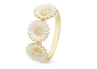 Christina Jewelry - Triple Marguerite, ring forgyldt sølv - Model: 800-7.2.B