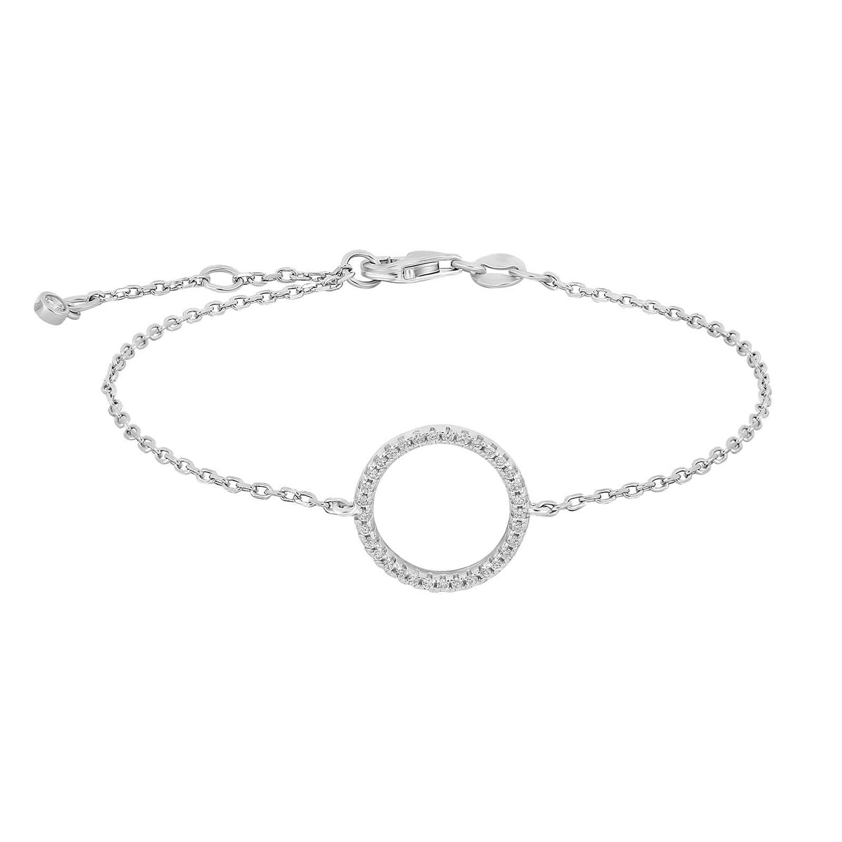 Joanli Nor Sølv armbånd ANNANOR – rhodineret