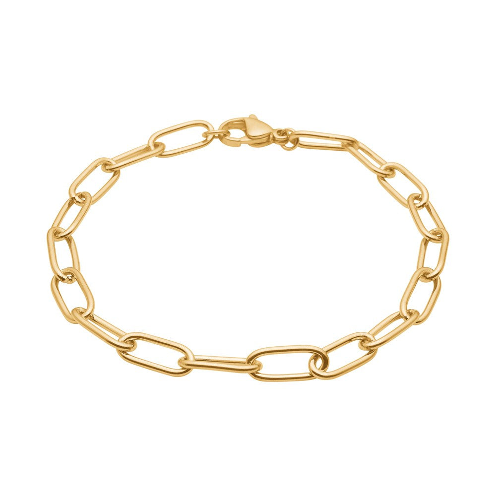 Armbånd CIELO i forgyldt stål (IP gold)