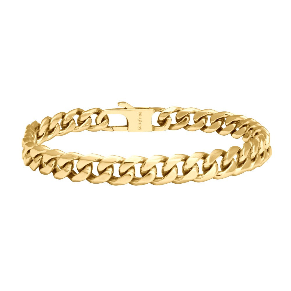 SON of NOA SON armbånd stål blank IPGold