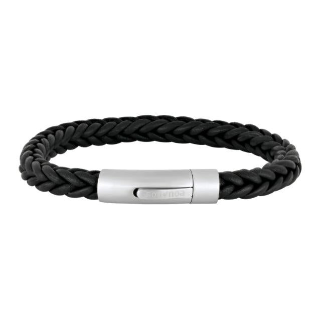 SON of NOA SON bracelet black calf leather 21cm