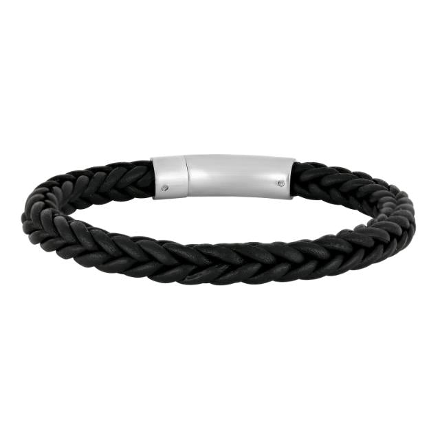 SON of NOA SON bracelet black calf leather 21cm