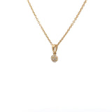 14 kt. diamant vedhæng m. 0,06ct w/si - Model: 20-22145