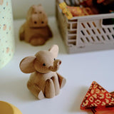 Nordahl Andersen - Træfigur, elefant - Model: 95000011100