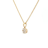 14 kt. diamant vedhæng m. 0,35ct tw/si - Model: 20-22160