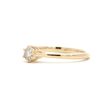 14kt. Diamant ring med 0,08ct w/si - Model: 40-22642