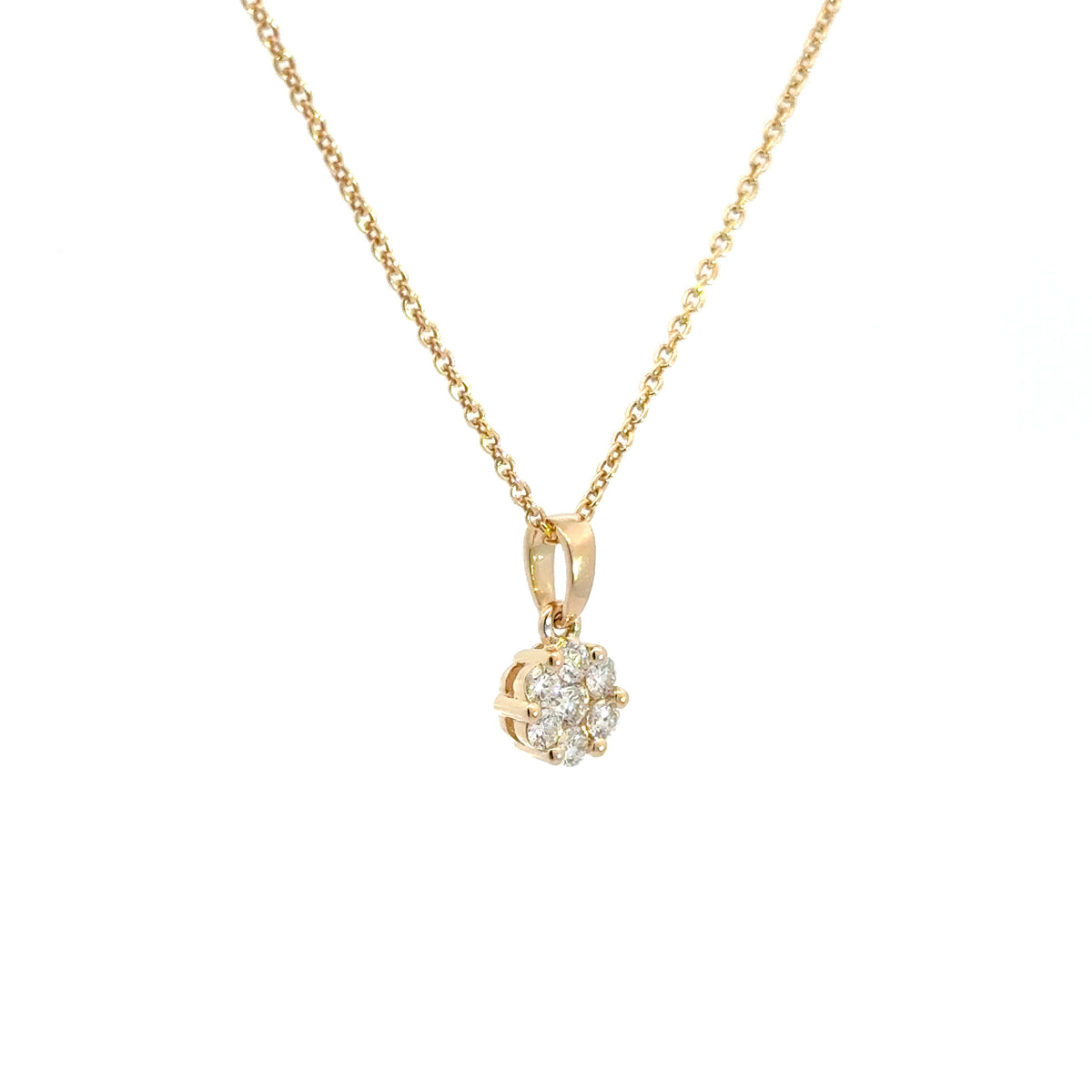 14 kt. diamant vedhæng m. 0,35ct tw/si - Model: 20-22160