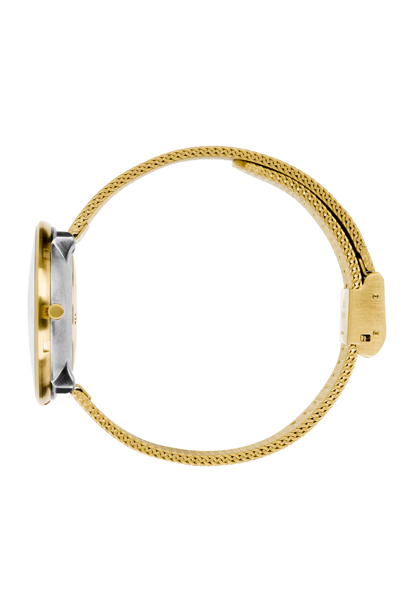 Arne Jacobsen - BANKERS 34 mm doublé ur med meshlænke - Model: 53107-1609