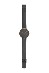 Arne Jacobsen - BANKERS 34 mm stål ur med meshlænke - Model: 53109-1612