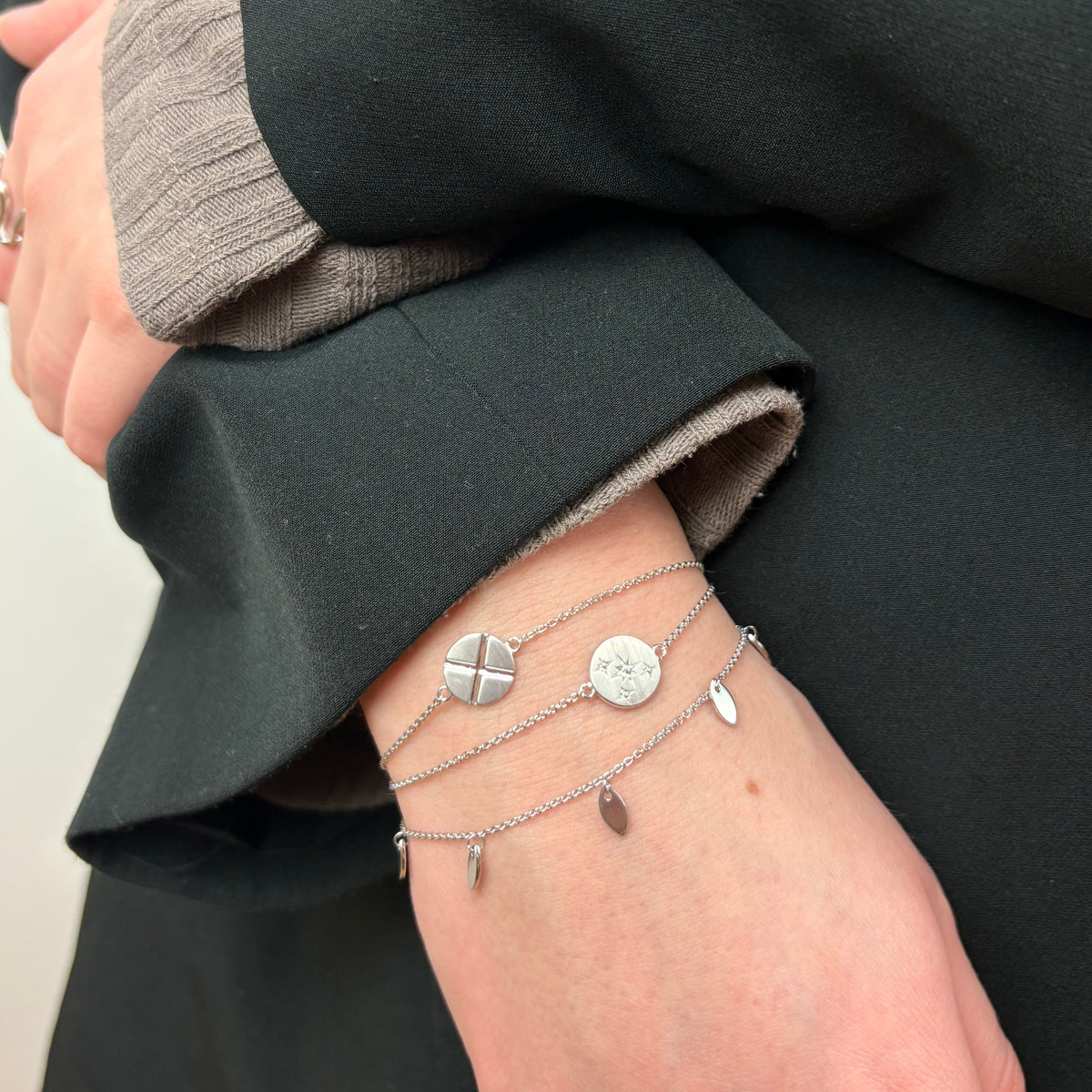 Aagaard Armbånd Cubic Zirkonia Stjerner Cubic Zirkonia Sterling Sølv