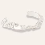 Sintridou - Armring med rustik overflade i stål - Model: ST610009