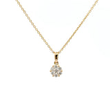 14 kt. diamant vedhæng m. 0,35ct tw/si - Model: 20-22160