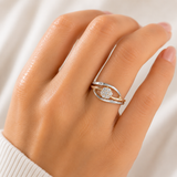 Amore - 14 kt. Diamant guld ring med 0,12ct w/si - Model: 40-22647