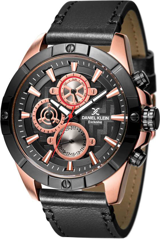 Daniel Klein - Herre ur med læderrem - Model: DK11290-3