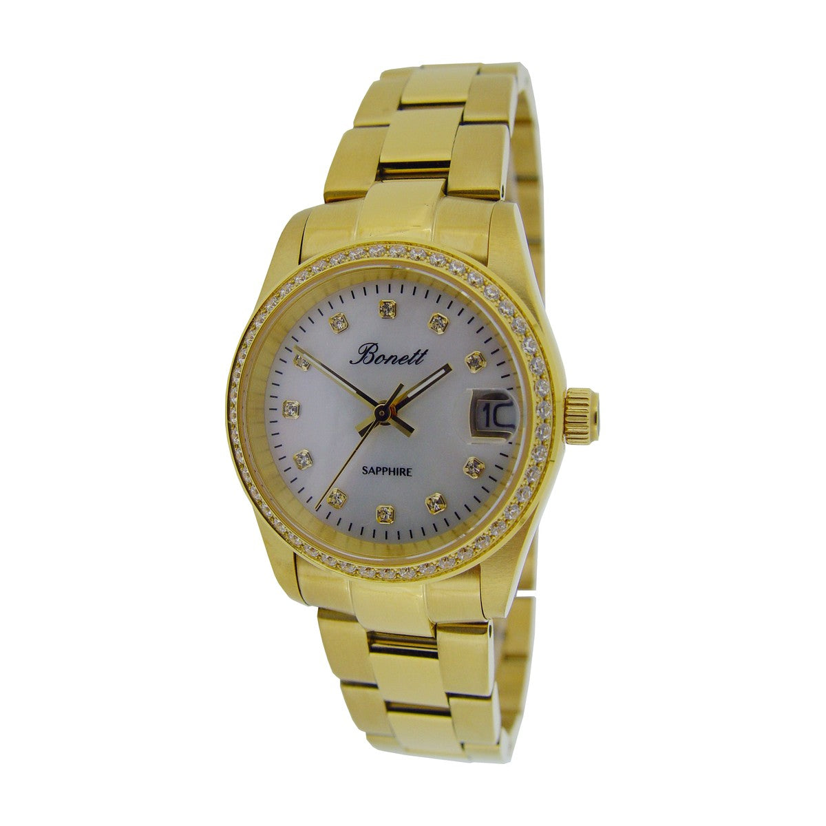 Bonett - Dameur i double m. safirglas - Model: 2063D