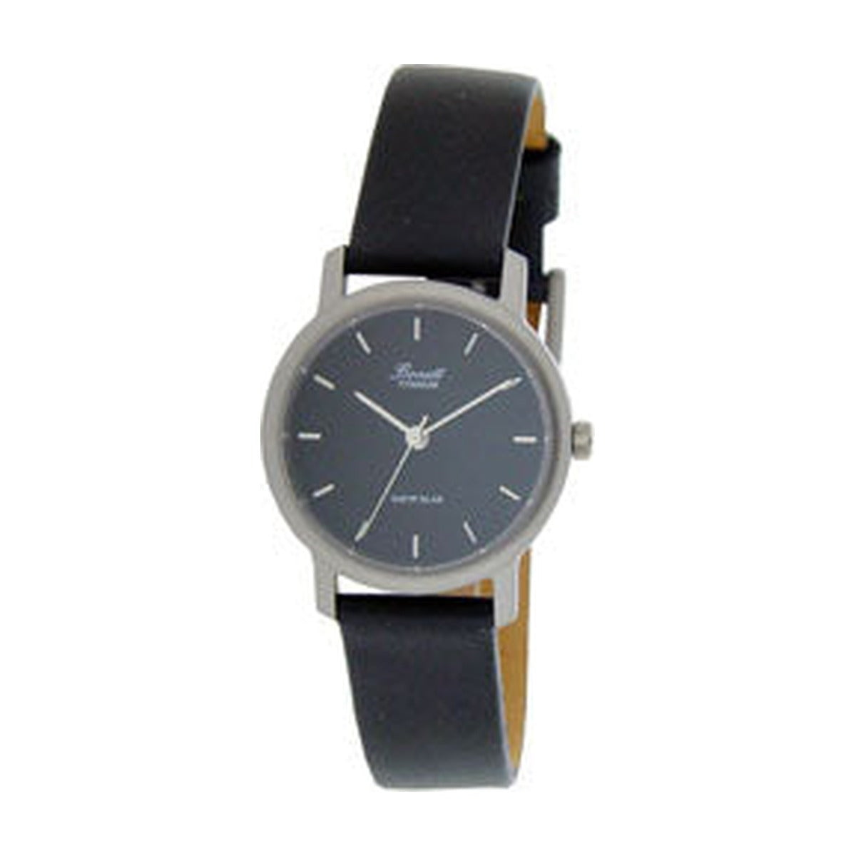 Bonett - dameur med sort urskive/ sort rem - Model: 402s